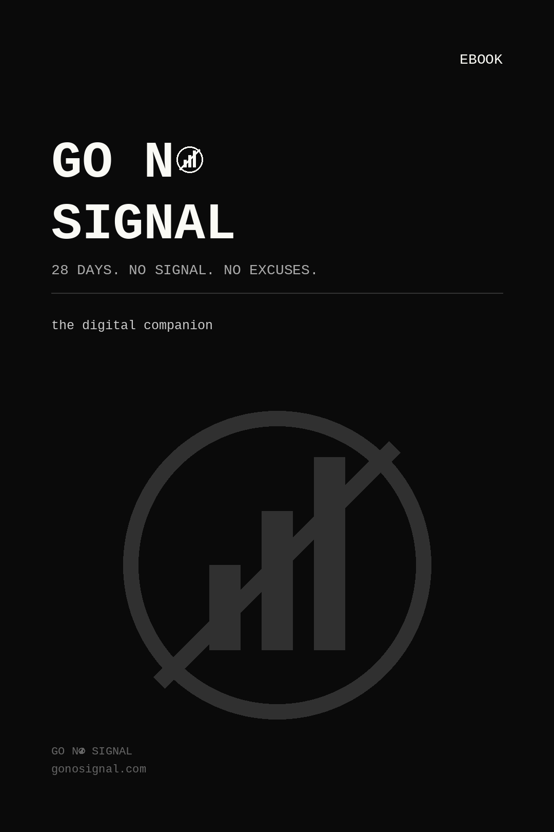Go No Signal — The Ebook
